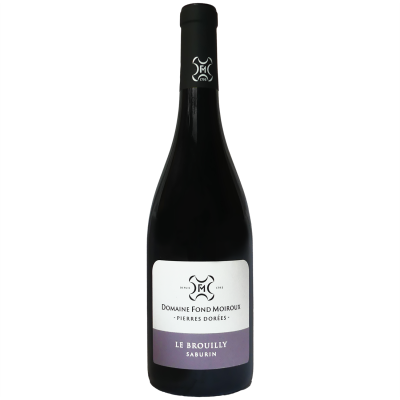 Le Brouilly Rouge 2023 - Domaine Fond Moiroux - Pierres Dorées -