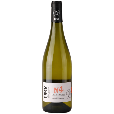 Côtes de Gascogne N°4 Gros et Petit Manseng Blanc 2021 - Domaine d'Uby