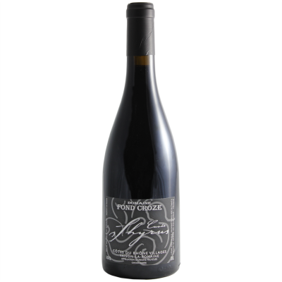 Côtes du Rhône Villages Vaison-la-Romaine Cuvée Shyrus Rouge 2020 - Domaine Fond Croze