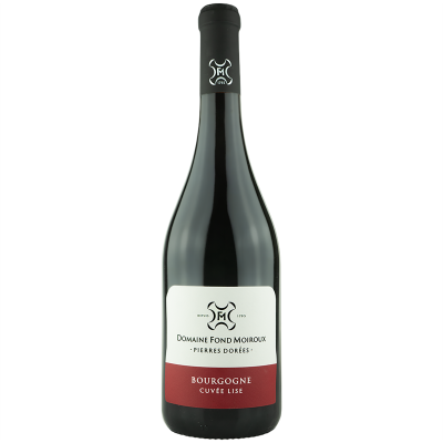 Bourgogne Cuvée Lise Rouge 2022 - Domaine Fond Moiroux - Pierres Dorées -