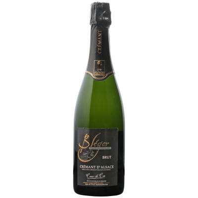 Crémant d'Alsace Brut Coeur de Cru Blanc 2018 - Domaine Claude et Christophe Bléger