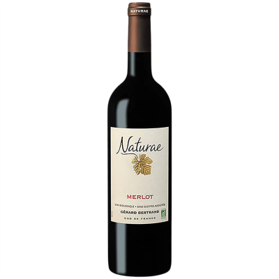 Pays d'Oc Naturae Merlot SANS SULFITES Rouge 2022 - Gérard Bertrand