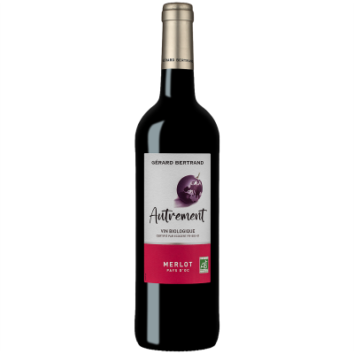Pays d'Oc Autrement Merlot Rouge 2021 - Gérard Bertrand
