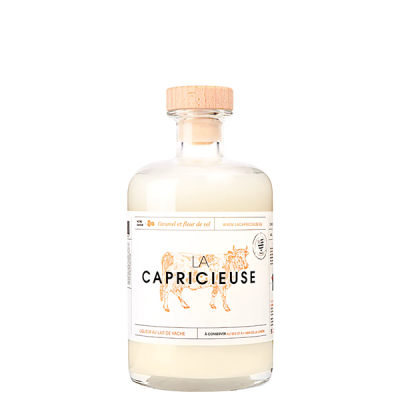 La Capricieuse Liqueur Lait de Vache et Caramel Fleur de Sel - La Capricieuse