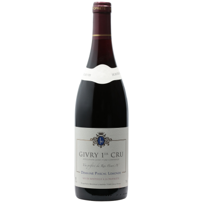Givry 1er Cru Rouge 2021 - Domaine Pascal Lemonde