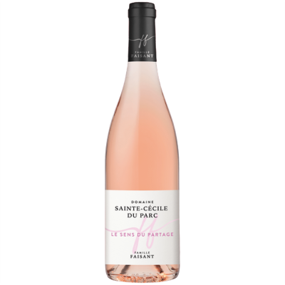 Pays d'Hérault Pays de Caux Le sens du partage Rosé 2022 - Domaine Sainte Cécile du Parc