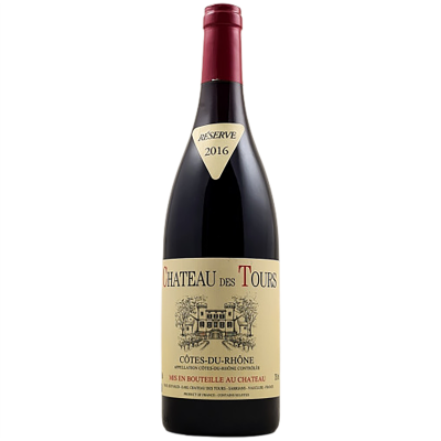 Côtes du Rhône Rouge 2016 - Château des Tours