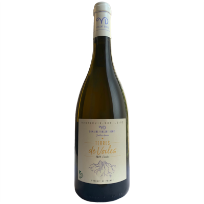 Montlouis-sur-Loire Coulées douces Terres de Voiles Tendre Blanc 2021 - Domaine Vincent Denis