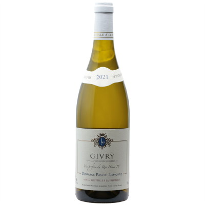 Givry Blanc 2021 - Domaine Pascal Lemonde