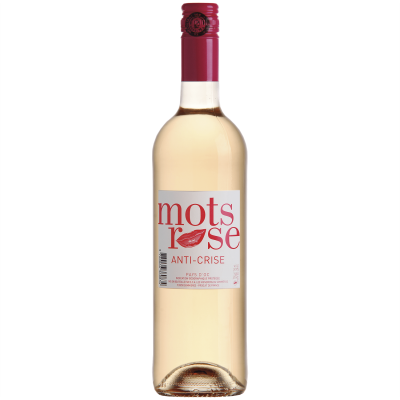 Pays d'Oc Mots Rose Anti-Crise Rosé 2022 - Les Vignerons du Sommiérois