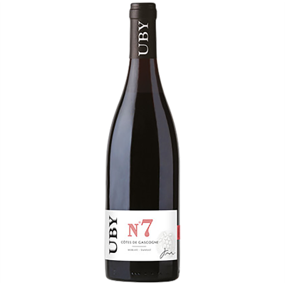 Côtes de Gascogne N°7 Merlot -Tanat Rouge 2021 - Domaine d'Uby