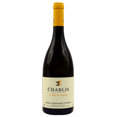 Chablis Le Bas de Chapelot Blanc 2020 - Domaine Eleni et Edouard Vocoret
