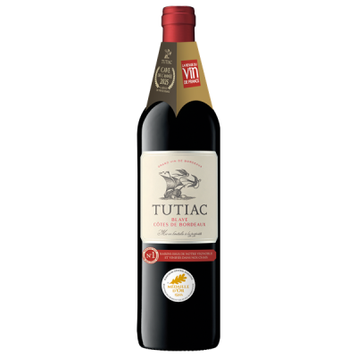 Tutiac Côtes de Bordeaux Blaye Rouge 2023