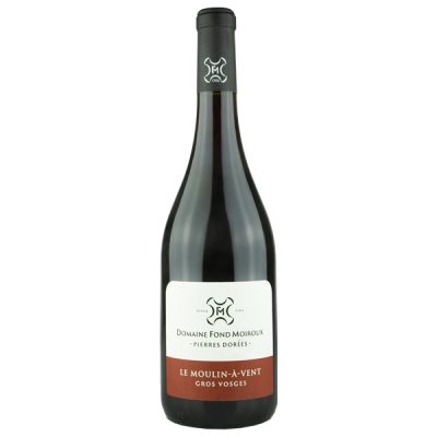 Moulin-à-Vent Gros Vosges Rouge 2023 - Domaine Fond Moiroux - Pierres Dorées -