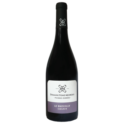 Brouilly Saburin Rouge 2023 - Domaine Fond Moiroux - Pierres Dorées -