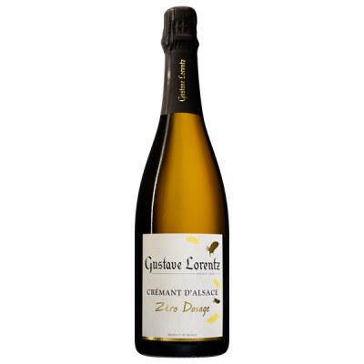 Crémant d'Alsace Zéro Dosage Blanc 2021 - Gustave Lorentz