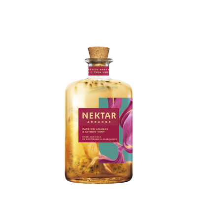 Nektar Rhum Arrangé Passion, Ananas et Citron Vert - Nektar