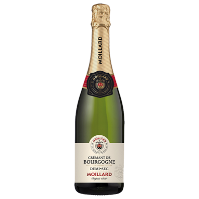 Crémant de Bourgogne Demi-sec Blanc - Maison Moillard