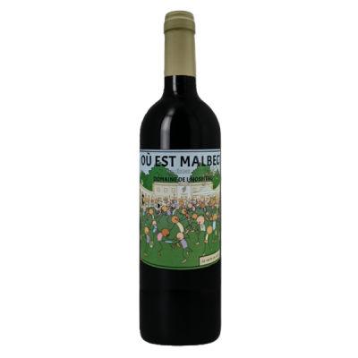 Graves Ou est Malbec ? Rouge 2021 - Château de l'Hospital