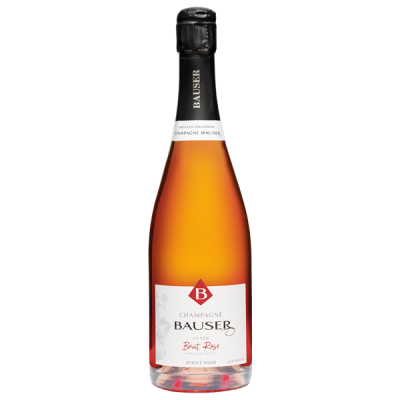 Champagne Cuvée Brut Rosé - Champagne Bauser