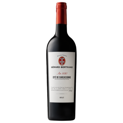 Cité de Carcassonne Héritage An 1130 Rouge 2022 - Gérard Bertrand