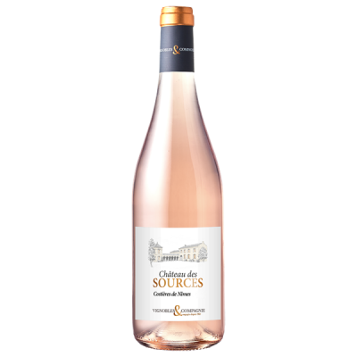 Costières de Nîmes Vignobles & Compagnie Rosé 2022 - Château des Sources