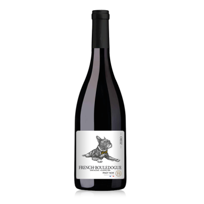 French Bouledogue Sans Alcool Pinot Noir Rouge