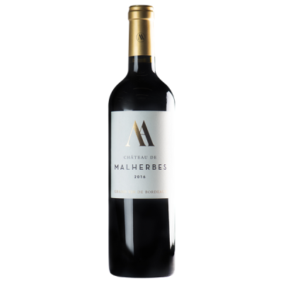 Château de Malherbes Côtes de Bordeaux Cadillac Rouge 2016