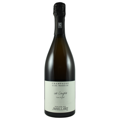 Champagne Premier Cru Les Coupés Franc de Pied Blanc 2019 - Champagne Nicolas Maillart