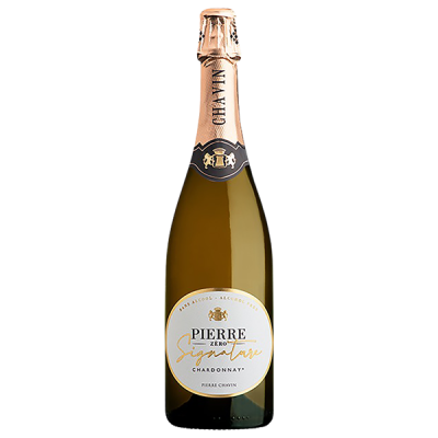 Pierre Zero Sans Alcool Signature Chardonnay effervescent Blanc