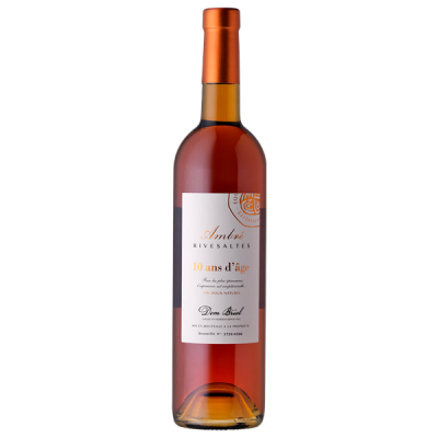 Rivesaltes Vin Doux Naturel Ambré 10 ans d'Age Blanc - Dom Brial