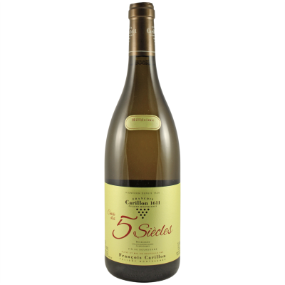 Bourgogne Chardonnay Cuvée des 5 Siècles Blanc 2018 - Domaine François Carillon