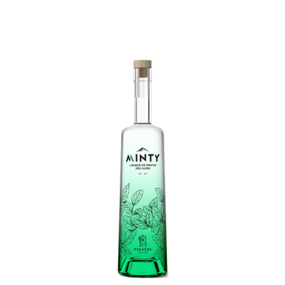 Minty Liqueur de Menthe des Alpes - Distillerie Pegasus
