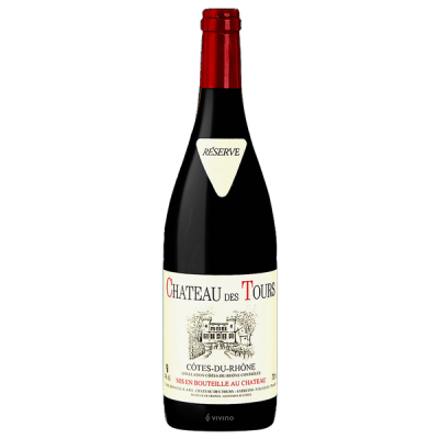 Côtes du Rhône Rouge 2020 - Château des Tours