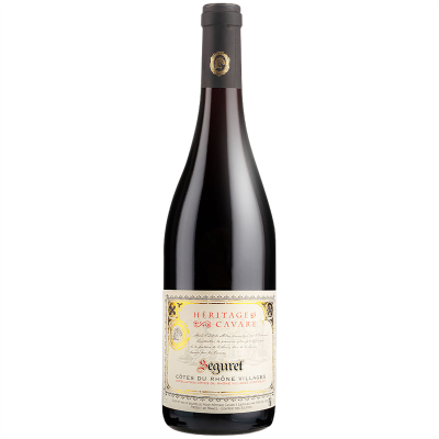 Côtes du Rhône Villages Séguret Rouge 2022 - Héritage Cavare