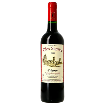 Cahors Rouge 2018 - Clos Siguier