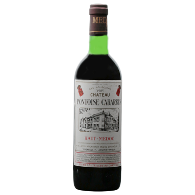 Château Pontoise Cabarrus Haut-Médoc Cru Bourgeois Rouge 1985
