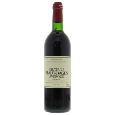 Château Haut-Bages Averous Pauillac Rouge 1985