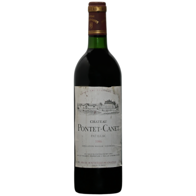 Château Pontet Canet Pauillac Rouge 1986