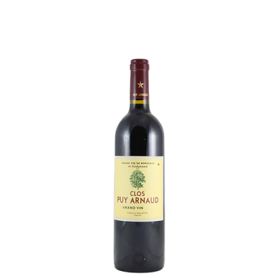 Château Clos Puy Arnaud Côtes de Bordeaux Castillon DEMI-BOUTEILLE Rouge 2009