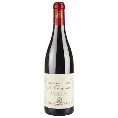 Côtes du Rhône Les Champauvins Domaine Grand Veneur Rouge 2021 - Alain Jaume