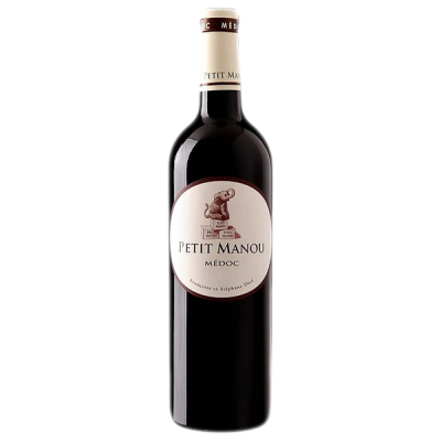 Clos Manou Médoc Petit Manou Rouge 2014