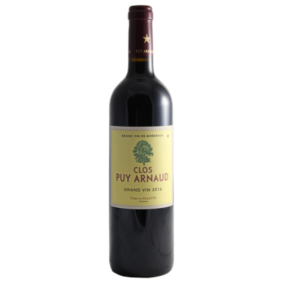 Château Clos Puy Arnaud Côtes de Bordeaux Castillon Rouge 2016