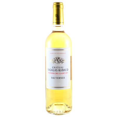 Château Sigalas Rabaud Sauternes 1er Cru Classé Blanc 1989