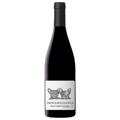 French Bouledogue Pays d'Oc Merlot Cabernet Sauvignon Rouge 2023