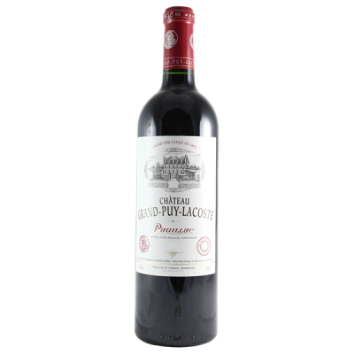 Château Grand-Puy-Lacoste Pauillac 5ème Grand Cru Classé Rouge 2018