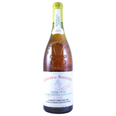 Château de Beaucastel Châteauneuf-du-Pape Roussane Vieilles Vignes Blanc 1995