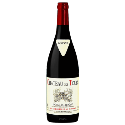 Côtes du Rhône Rouge 2018 - Château des Tours - Emmanuel Reynaud