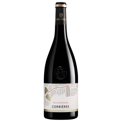 Corbières Via Nostrum Rouge 2020 - Les Vignobles Foncalieu