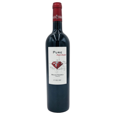 Pays d'Oc Pure Petit-Verdot Rouge 2022 - Bruno Andreu